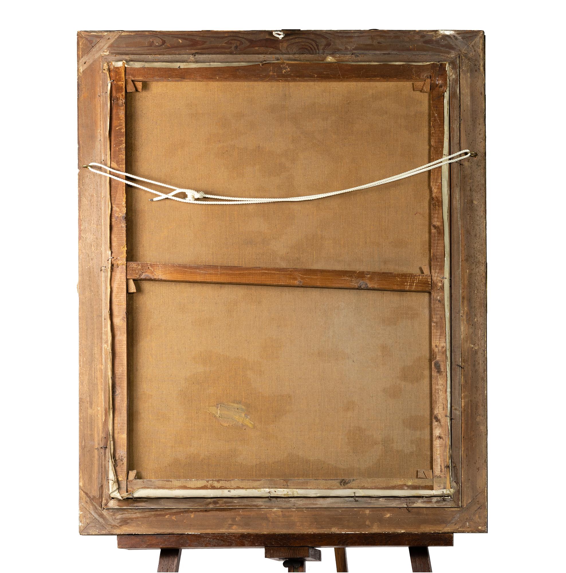 Peinture d'enfant du réalisme polonais par Wojciech Gerson, 19ème siècle Bon état - En vente à Lisbon, PT
