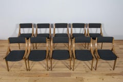 Polish Ski Jumper Chairs from Zamojska, 1970s, Set of 10