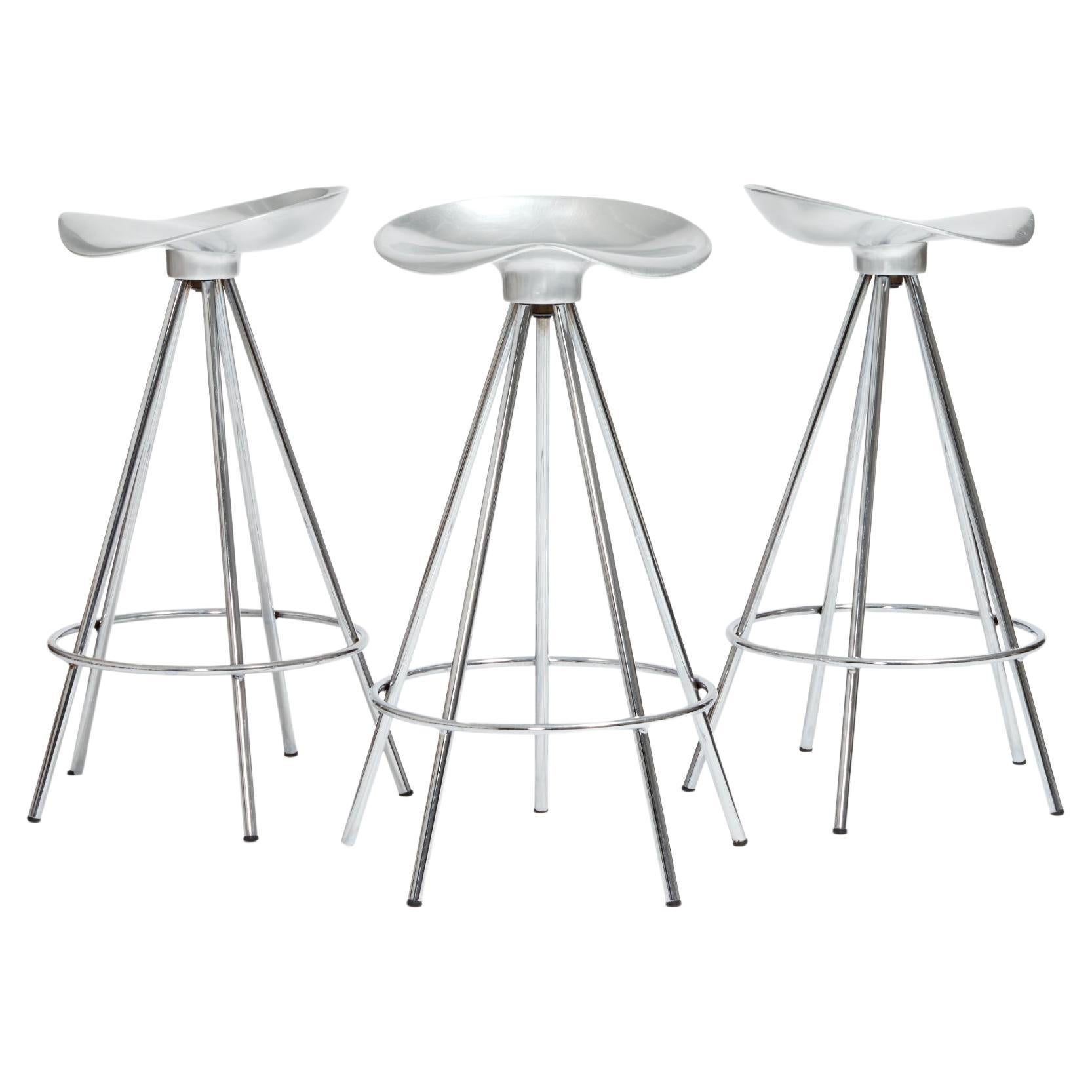 Polished Aluminium Jamaica Stools by Pepe Cortés For Sale