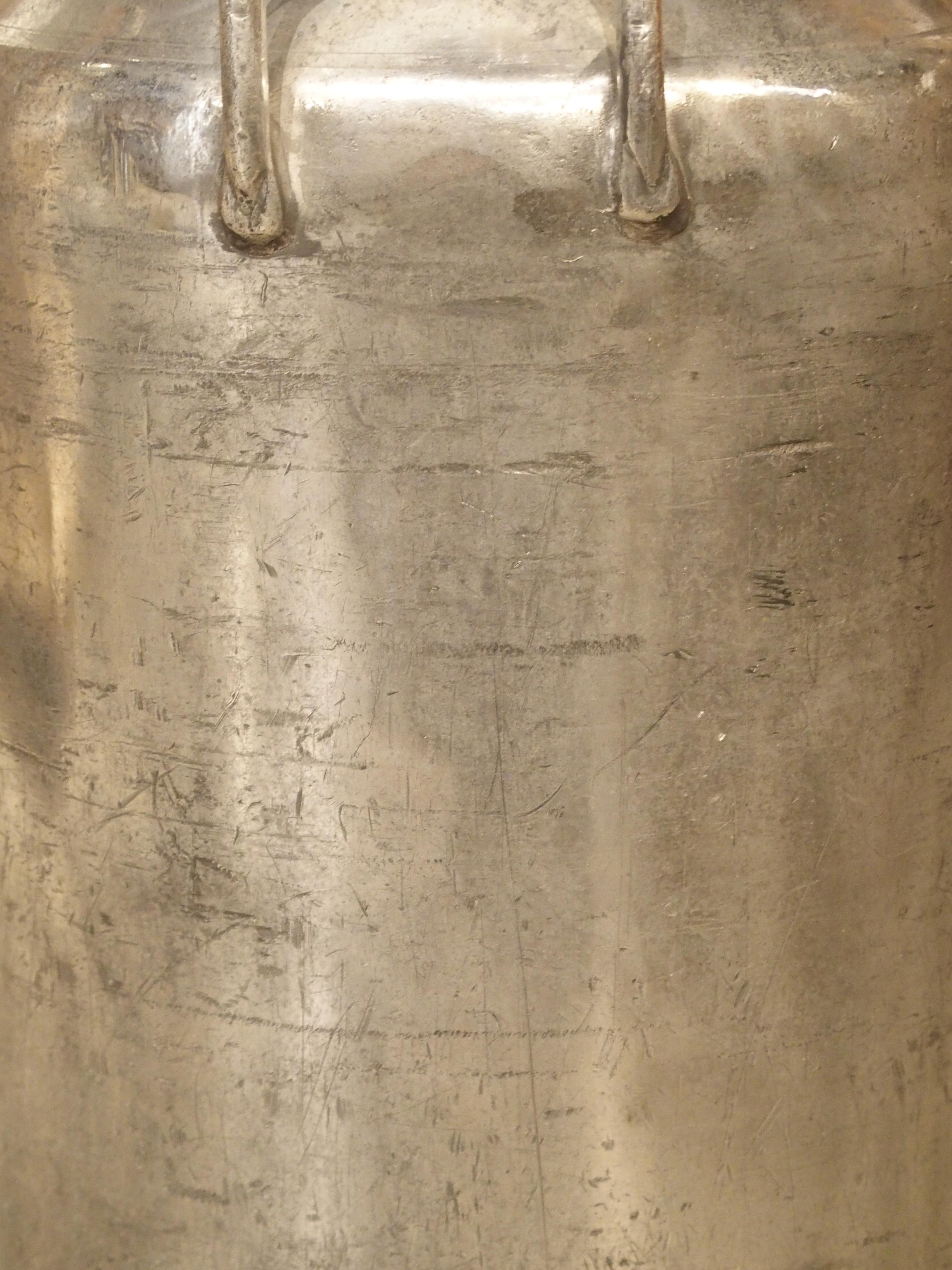 Polished Aluminum Milk Container from Dijon, France, circa 1920 10