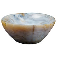 Bol en agate polie du Brésil (13 livres)