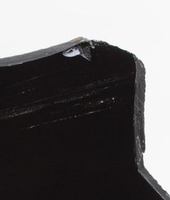 Polished Black Obsidian Mirror