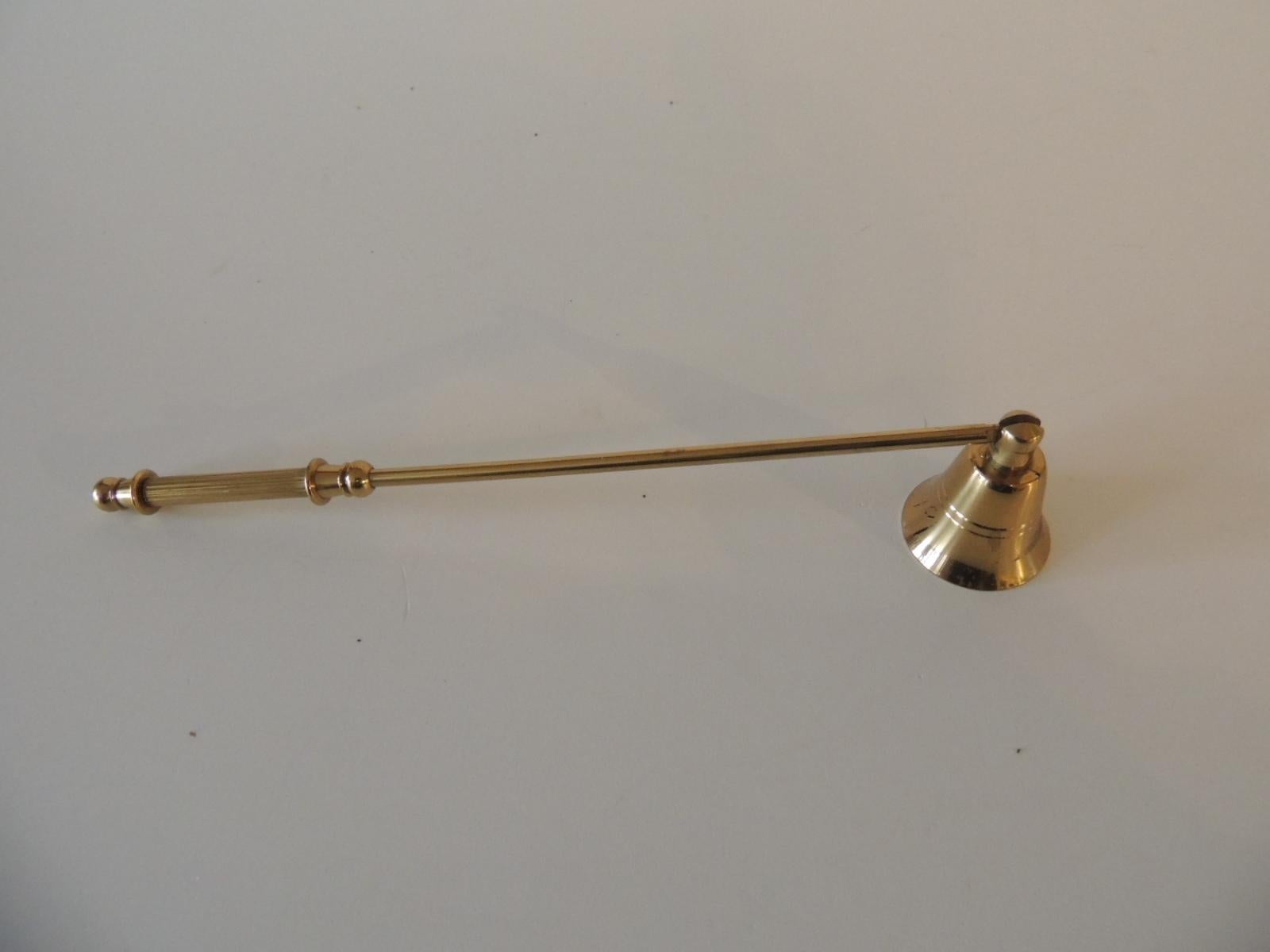 vintage brass candle snuffer