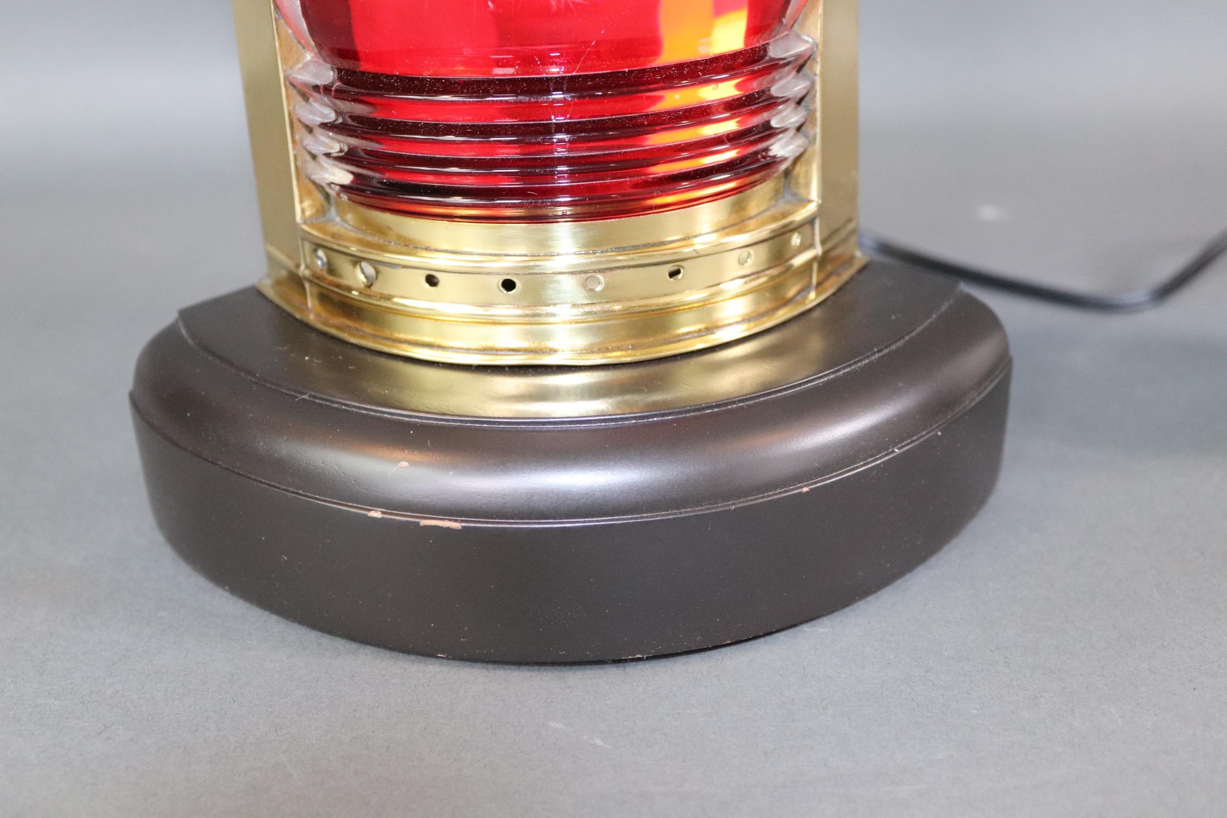 Polished Brass Boat Lantern 1
