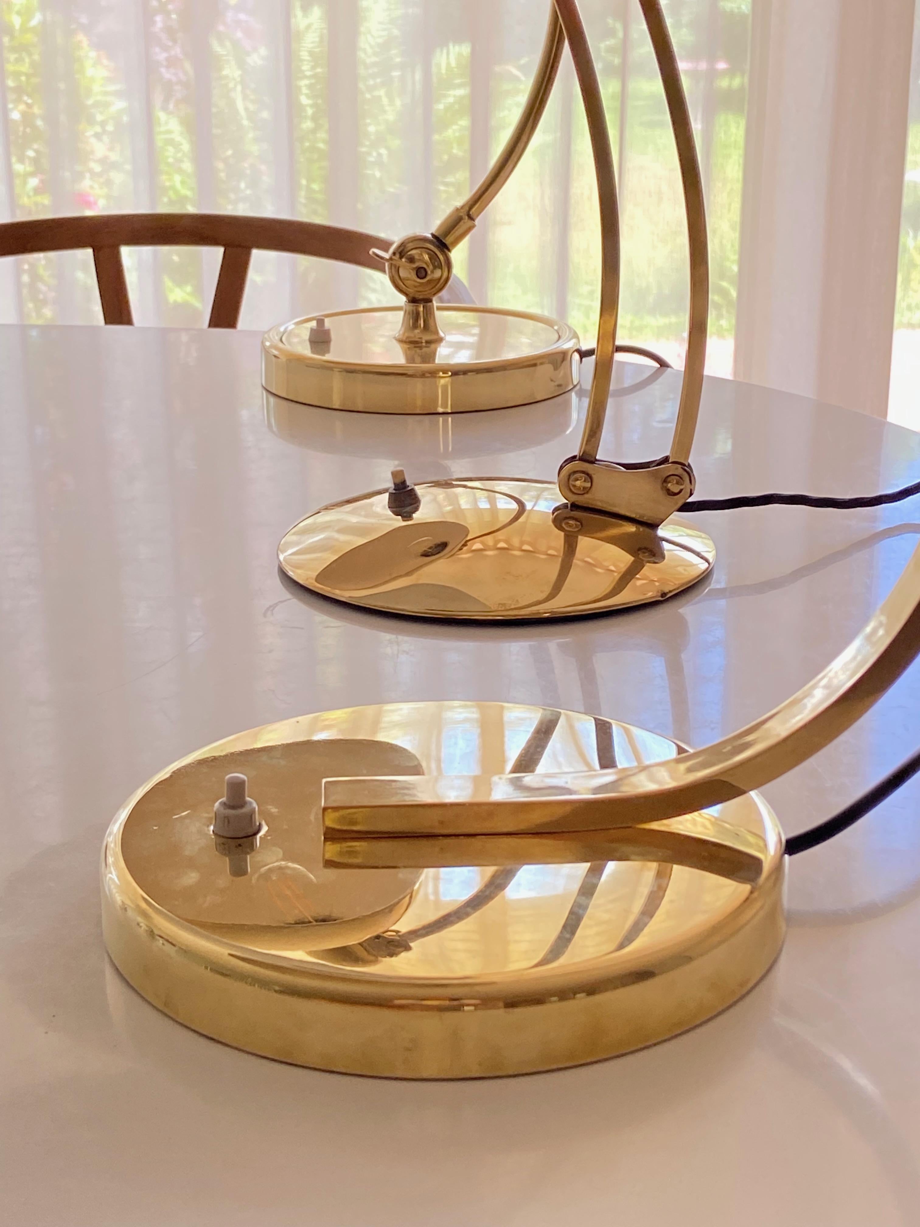 Polished Brass Christian Dell Table Lamp 6631 Desk Lamp by Kaiser Idell, Germany 10