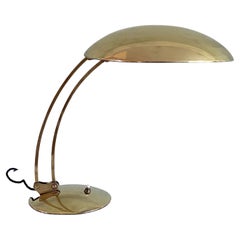 Polished Brass Christian Dell Table Lamp 6764 Desk Lamp by Kaiser Idell, Germany