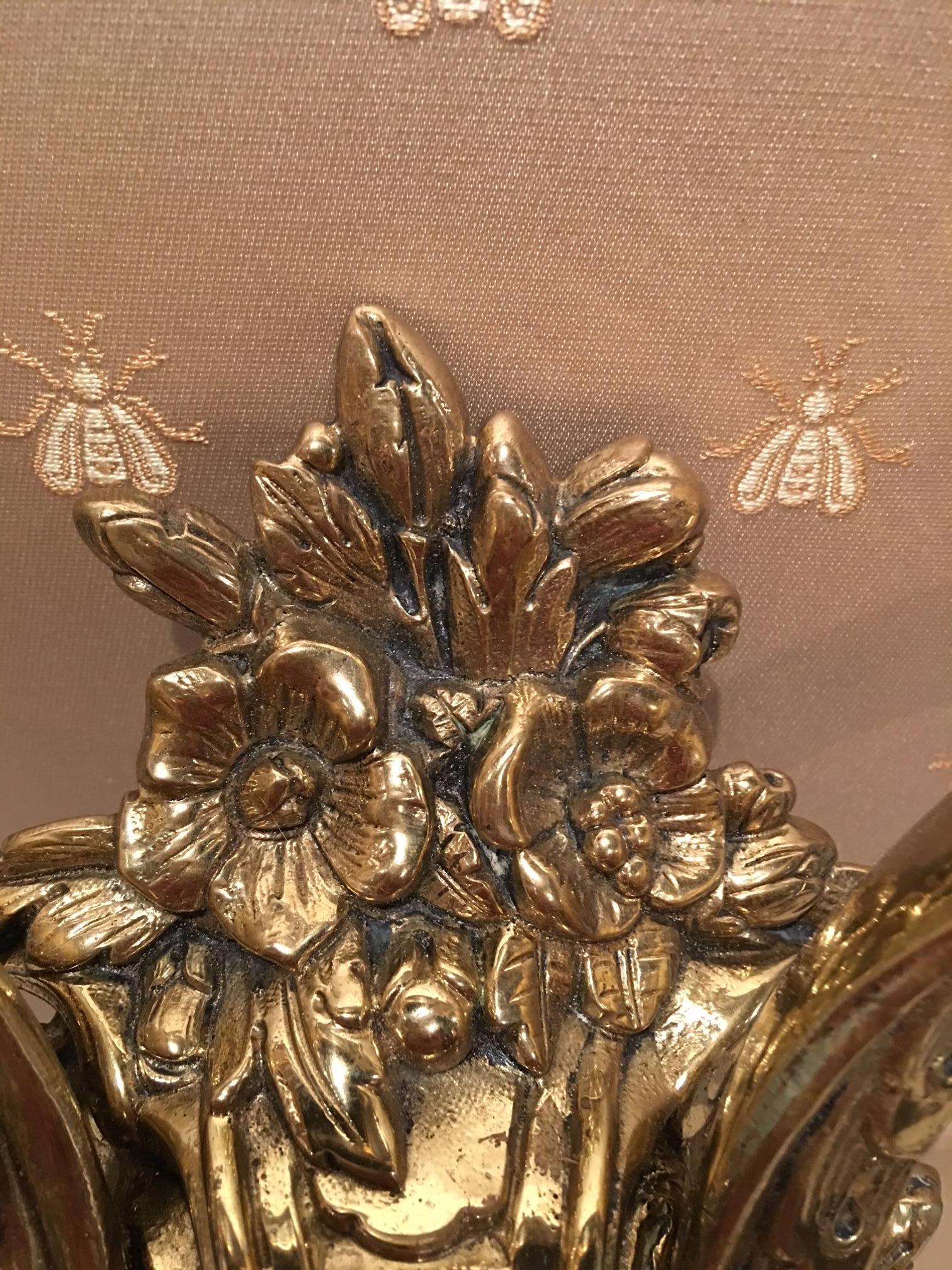 Polished Brass Coat Hook French Art Nouveau, 19th Century 4