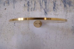 Polished Brass Floating Shelves Signed by Chanel Kapitanj, Medium