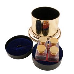 Polished Brass Jewel Casket