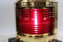 Polished Brass Ships Port Lantern