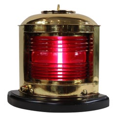 Polished Brass Ships Port Lantern