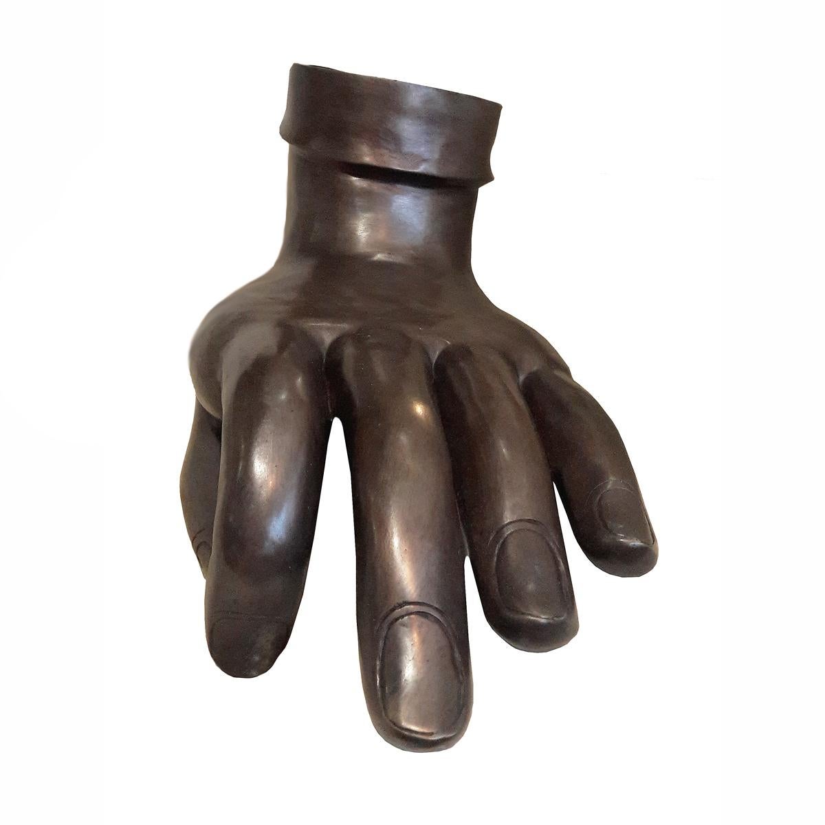 Buddha Hand aus polierter Bronze (Sonstiges) im Angebot