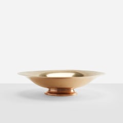 Polished Bronze Dish by Just Andersen Model # LC 1385