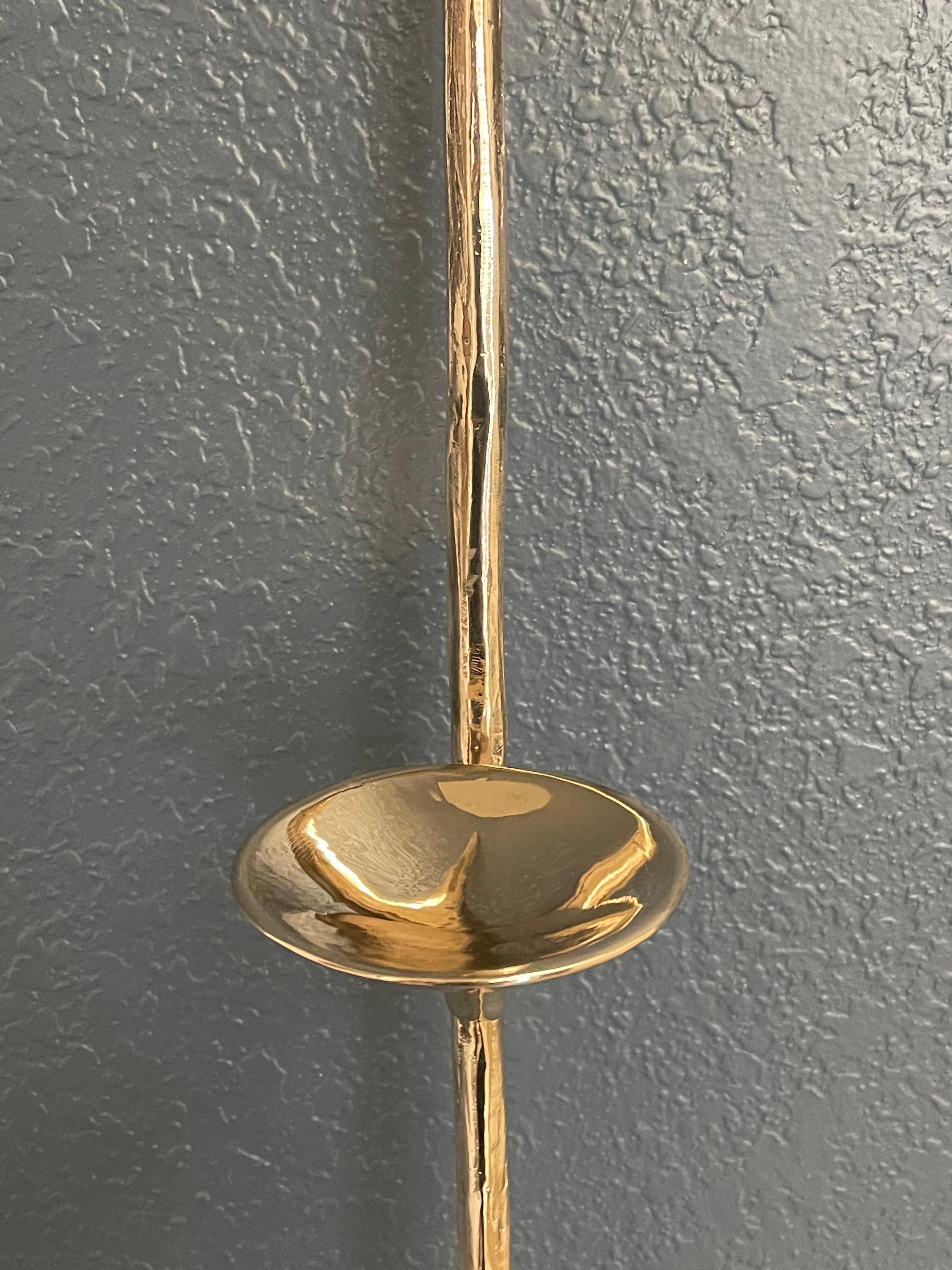 Americano Candeliere pendente in bronzo lucido di Mary Brōgger in vendita