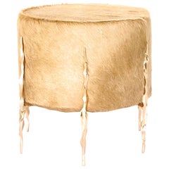 Pouf in bronzo lucido di Fakasaka Design