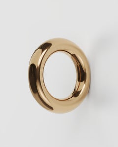 Polished Cast Brass Argola Wall Hanger by Studio Orth