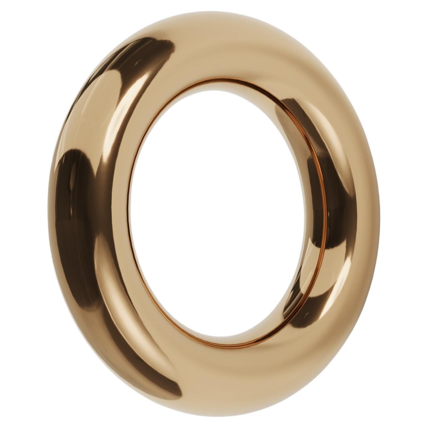 Polished Cast Brass Argola Wall Hanger by Studio Orth