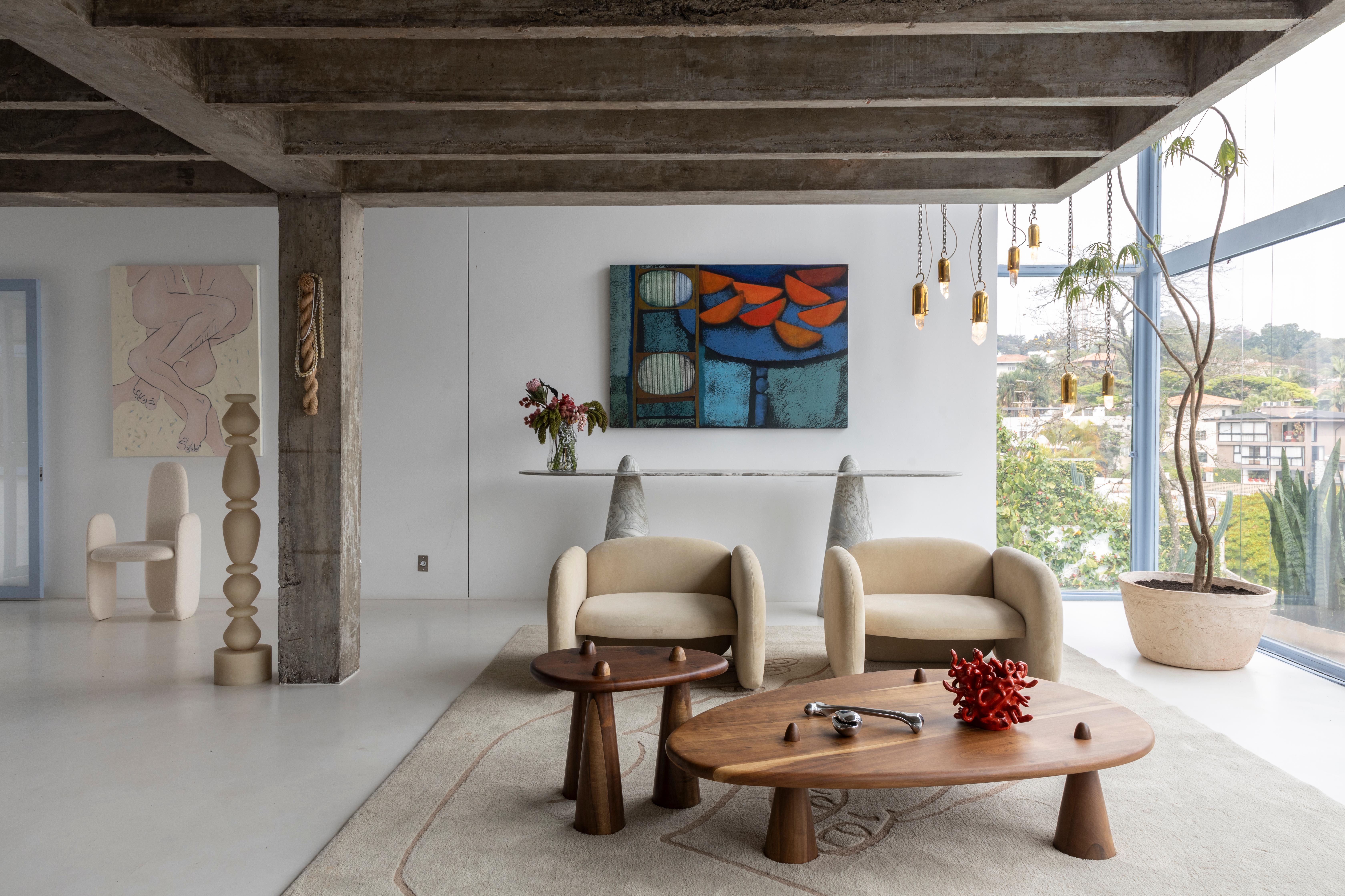 Polished Cast Brass Buzio P Sculptural Object by Studio Orth en Nuevo estado para la venta en Geneve, CH