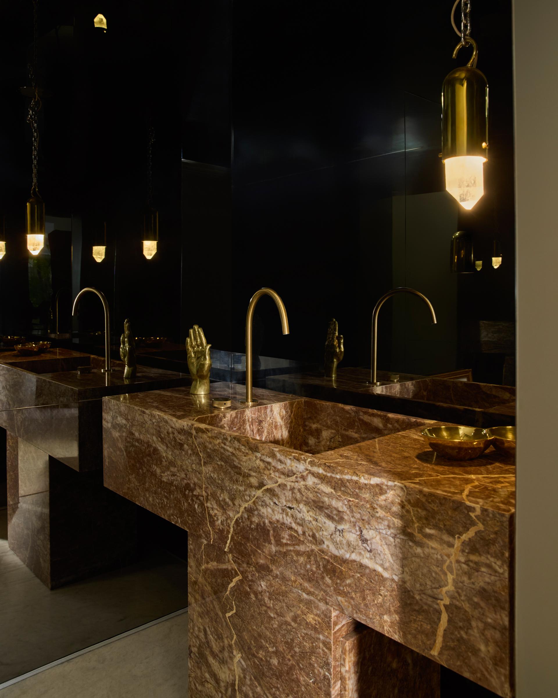 Polished Cast Brass Cos II Sculptural Object by Studio Orth Brasileño en venta