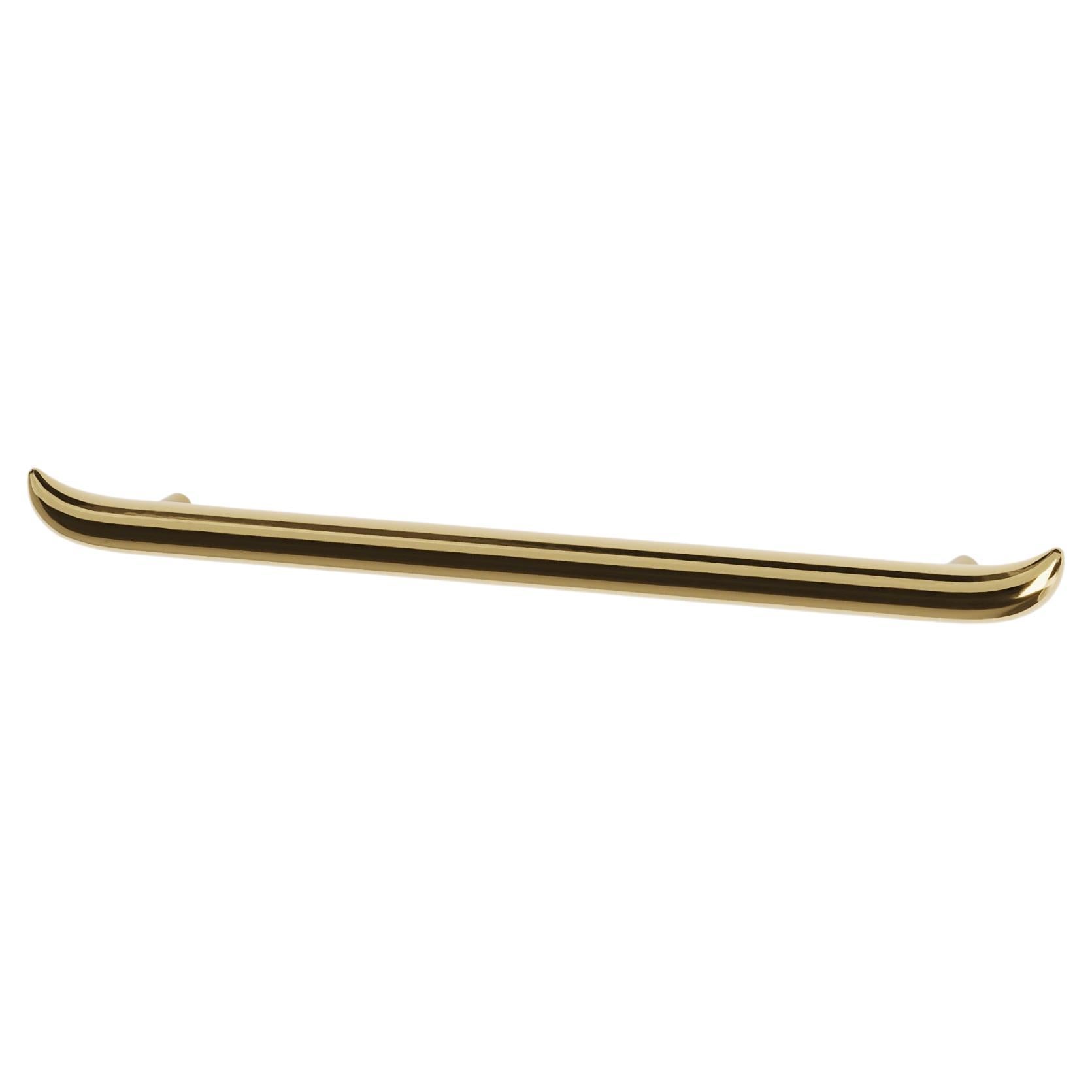 Polished Cast Brass Mino G Towel Hanger by Studio Orth