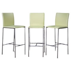 Polished Chrome Bar Stools