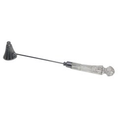 Polished Chrome Crystal Candle Snuffer