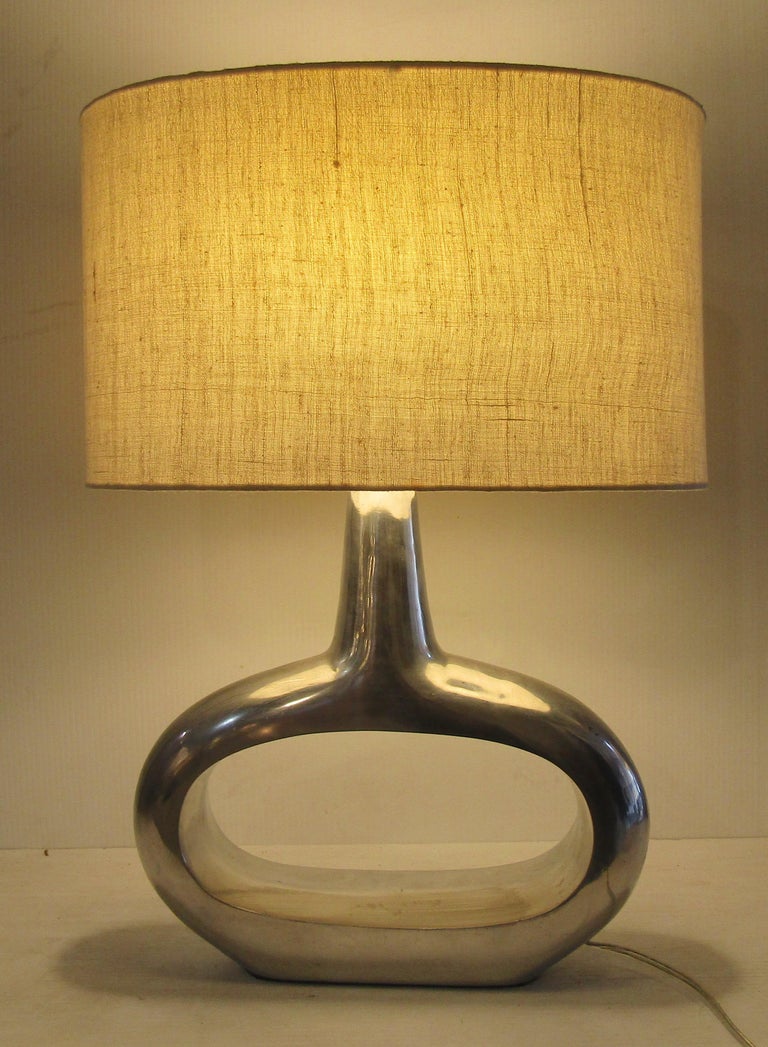 Polished Chrome Lamp For Sale at 1stDibs
