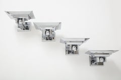 Apliques minimalistas de cromo pulido by Boyd Lighting