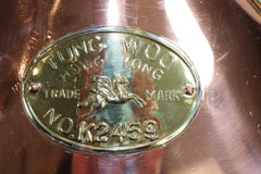 Polished Copper Ships Port Lantern by Tung Woo