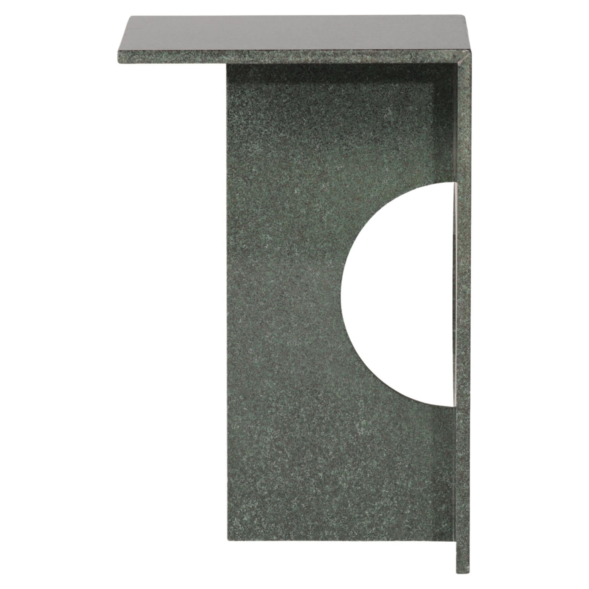 Polished Diabase Marble Ola Side Table by Studio Mohs
