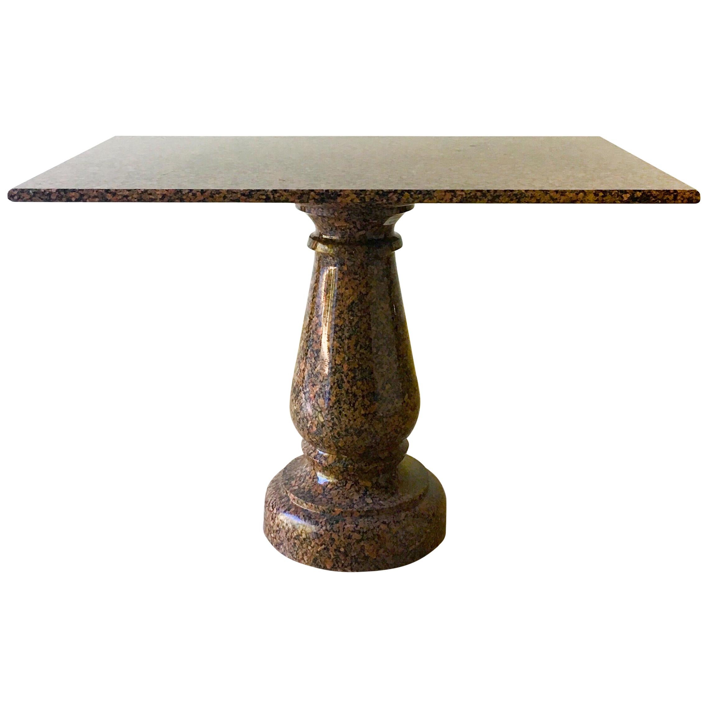 Polished Granite Centre Table, Swedish, circa 1835