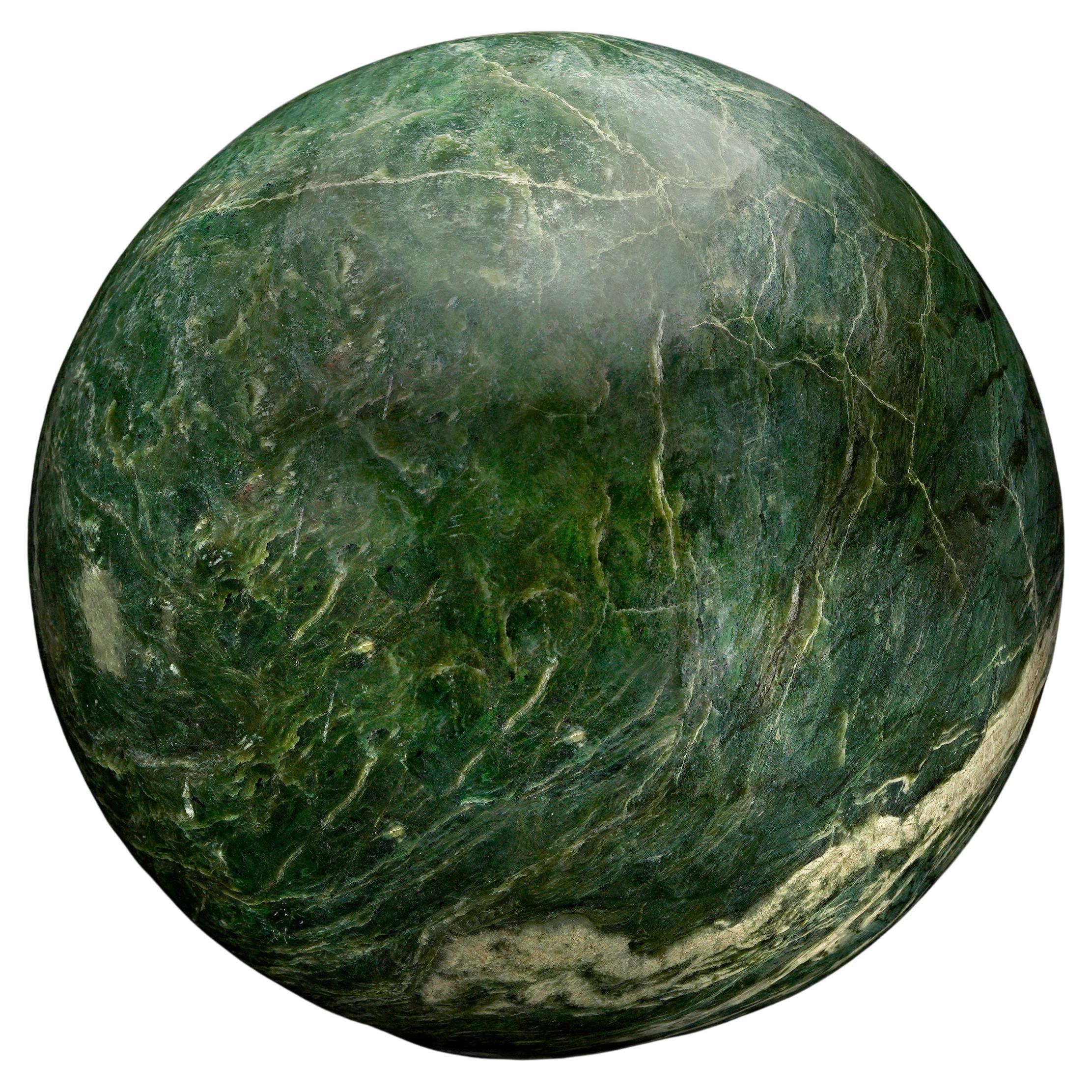 Esfera de Jade Pulida a Mano - 65 Lb.