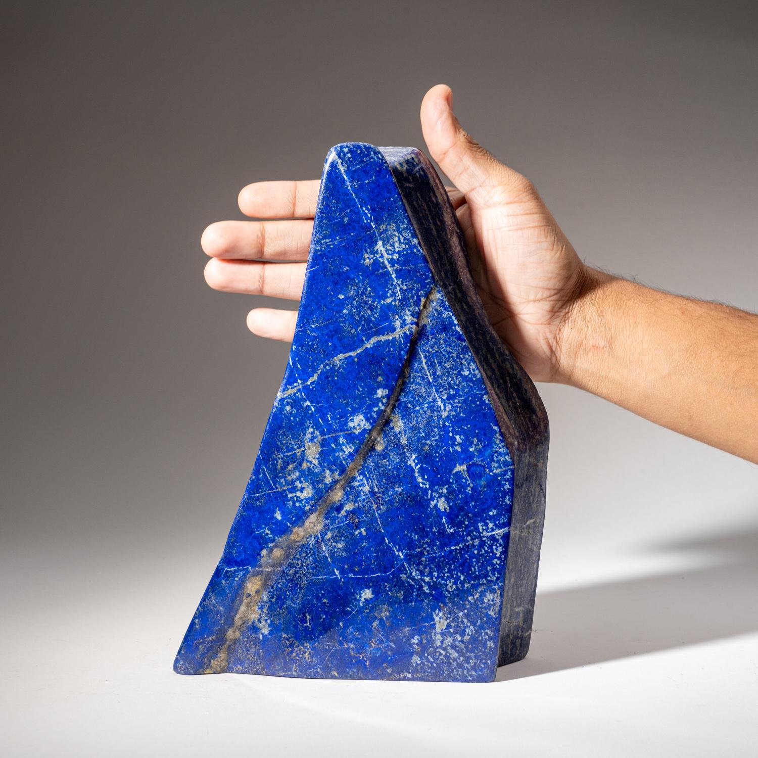 Polished Lapis Lazuli Freeform from Afghanistan (7.4 lbs) For Sale 1