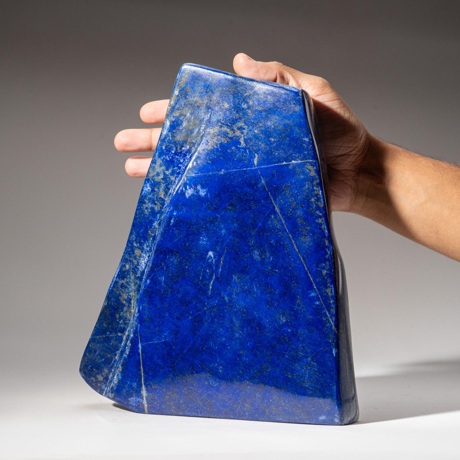 Polished Lapis Lazuli Freeform from Afghanistan (9.5 lbs) 1