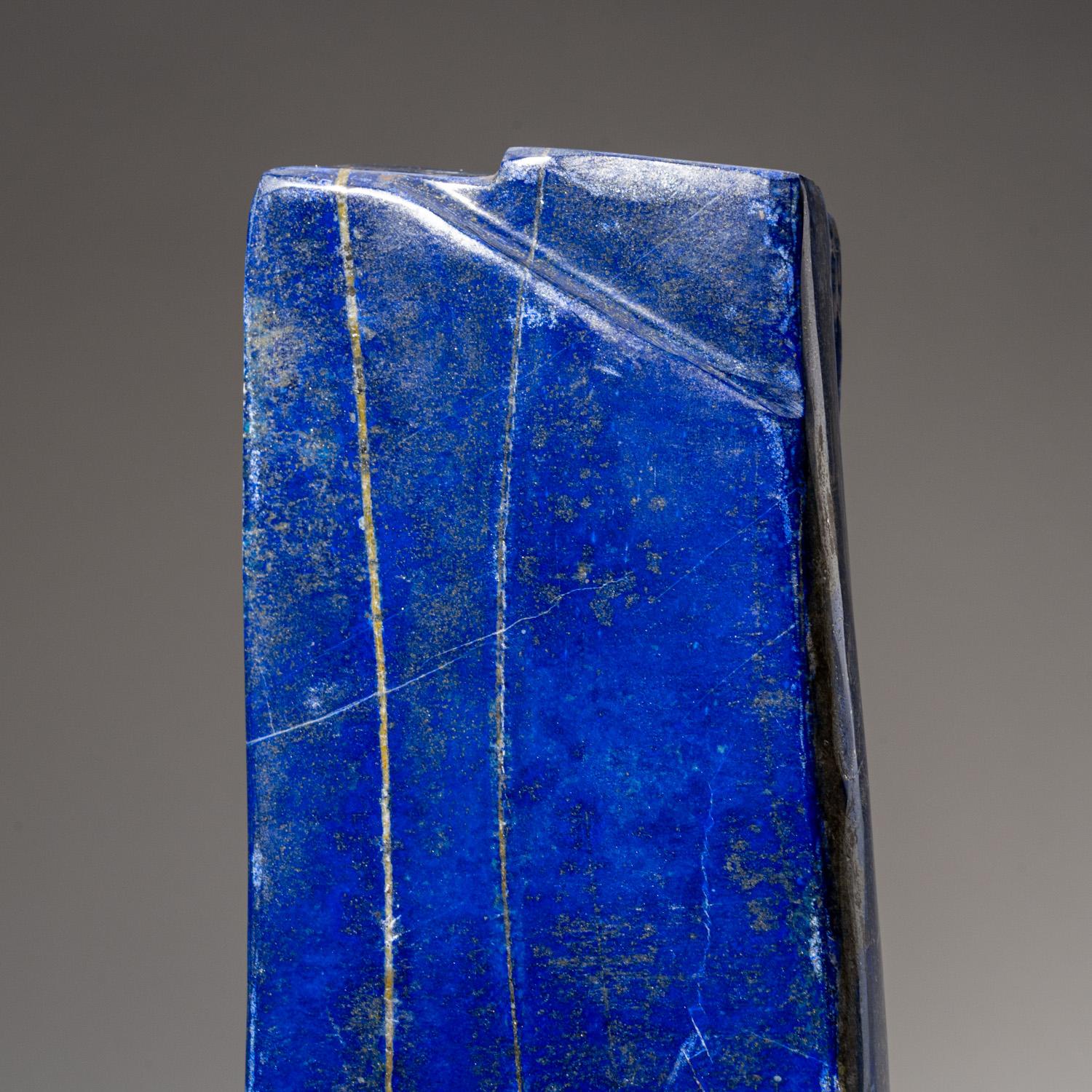 Polished Lapis Lazuli Freeform from Afghanistan (9.7 lbs) In New Condition For Sale In New York, NY