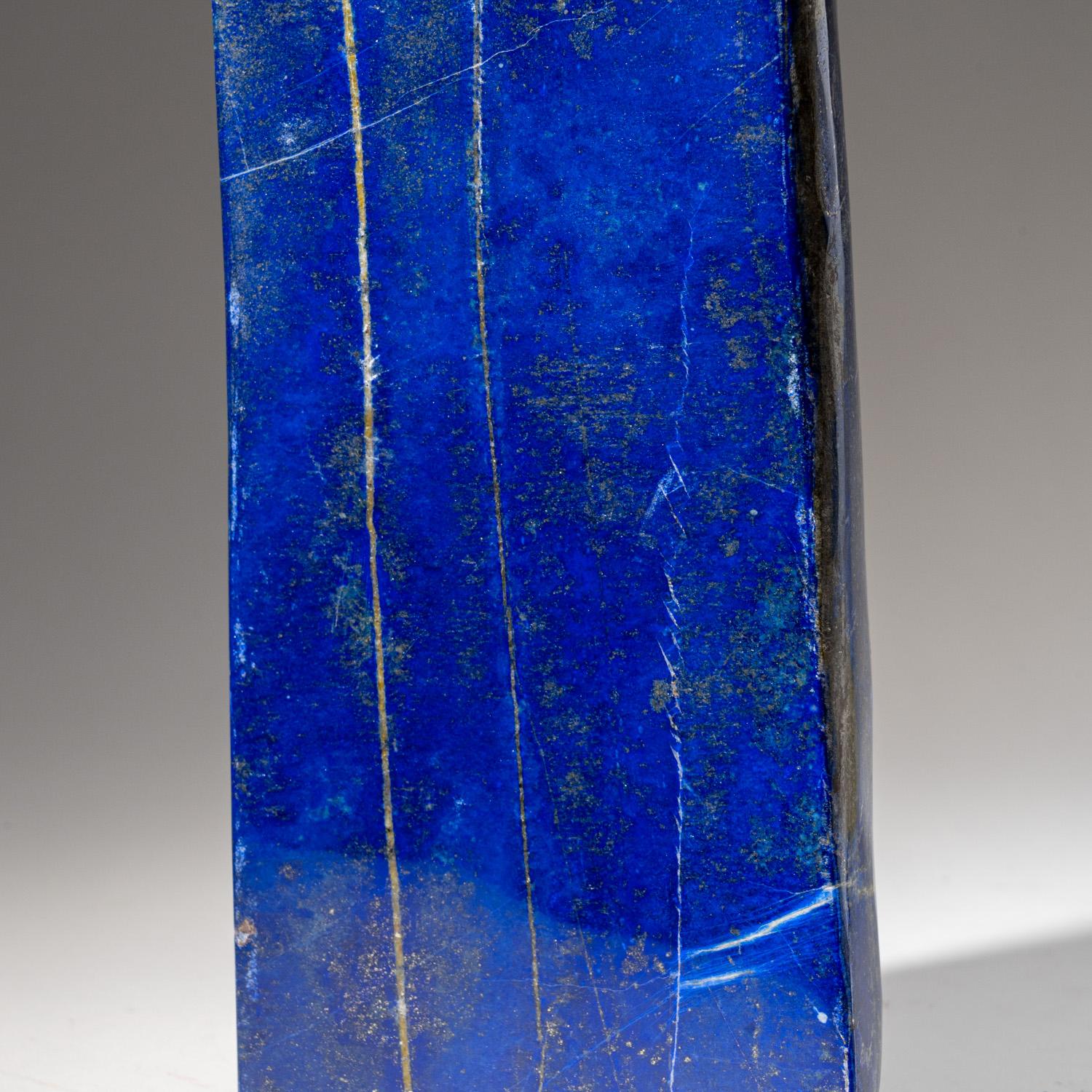 Contemporary Polished Lapis Lazuli Freeform from Afghanistan (9.7 lbs) For Sale