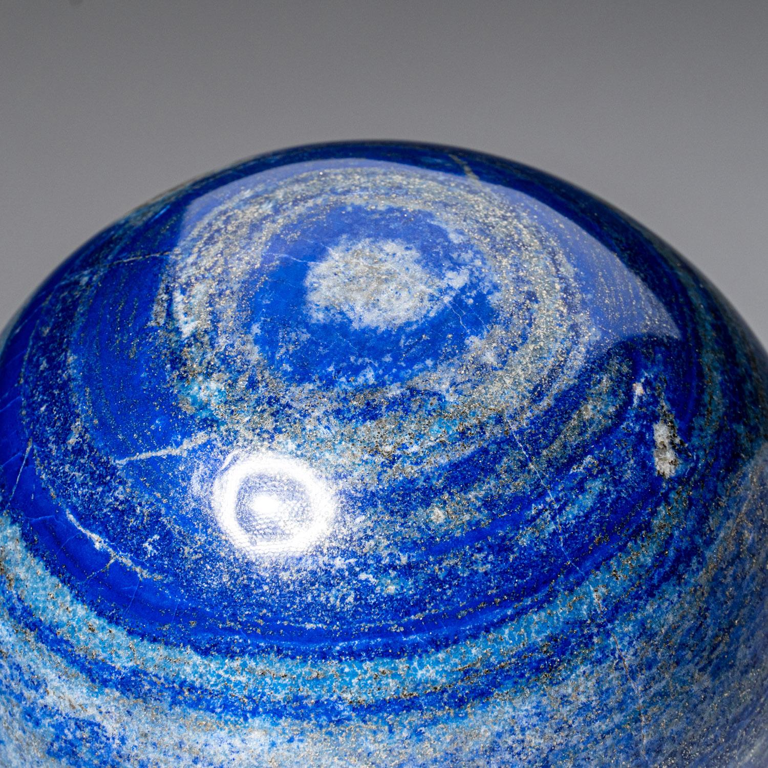 Crystal Polished Lapis Lazuli Sphere from Afghanistan '5