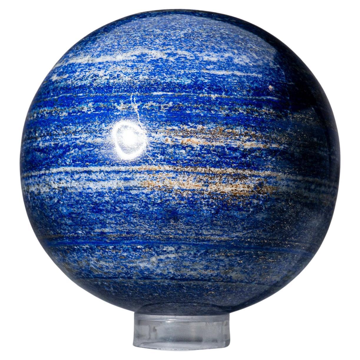 Polished Lapis Lazuli Sphere from Afghanistan '11 lbs' For Sale