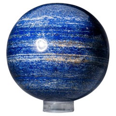Polished Lapis Lazuli Sphere from Afghanistan '11 lbs'