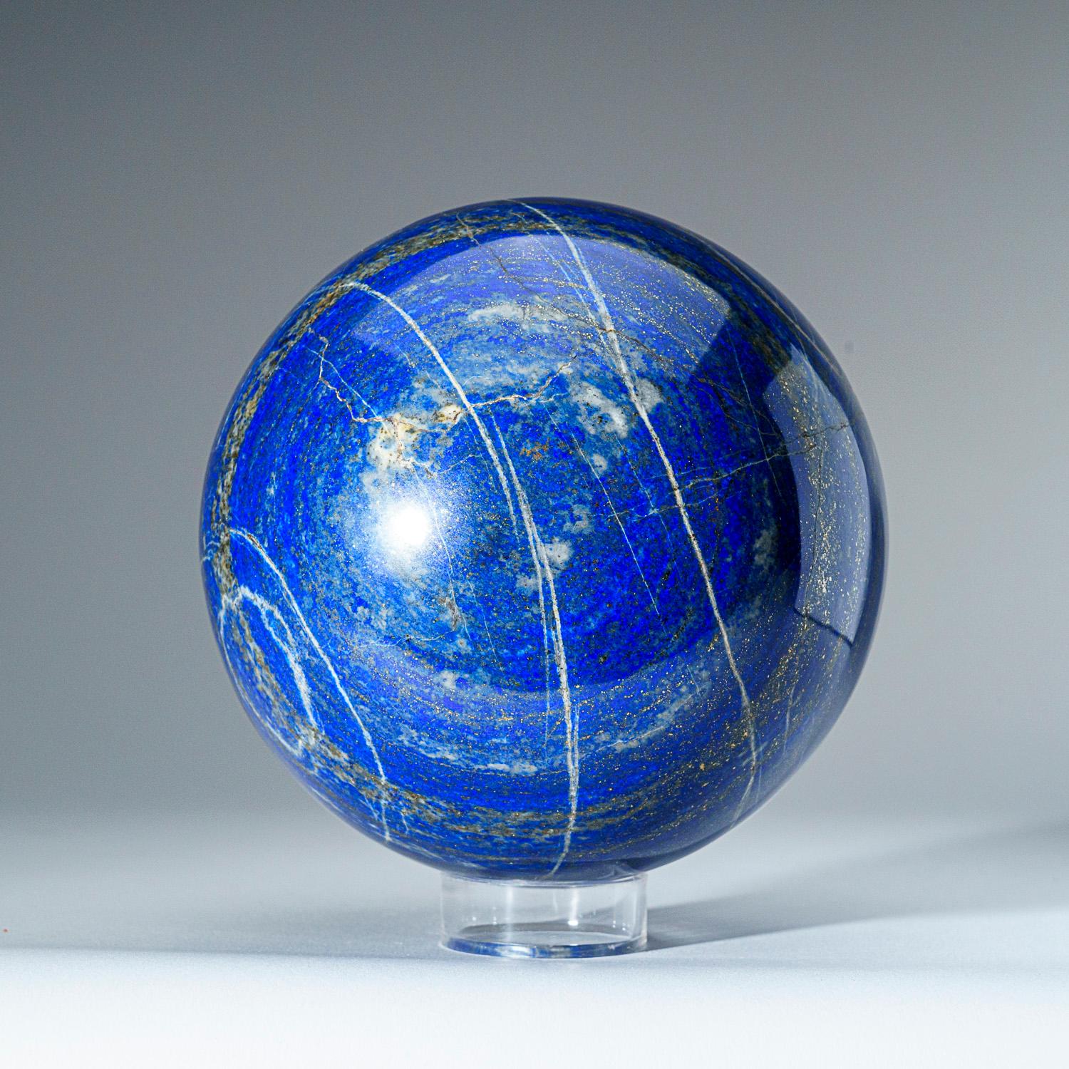 Contemporary Polished Lapis Lazuli Sphere from Afghanistan (6