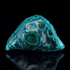 Malachite lucida con crisocolla - Repubblica Democratica del Congo