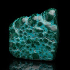 Polished Malachite with Chrysocolla – Democratic Republic of the Congo