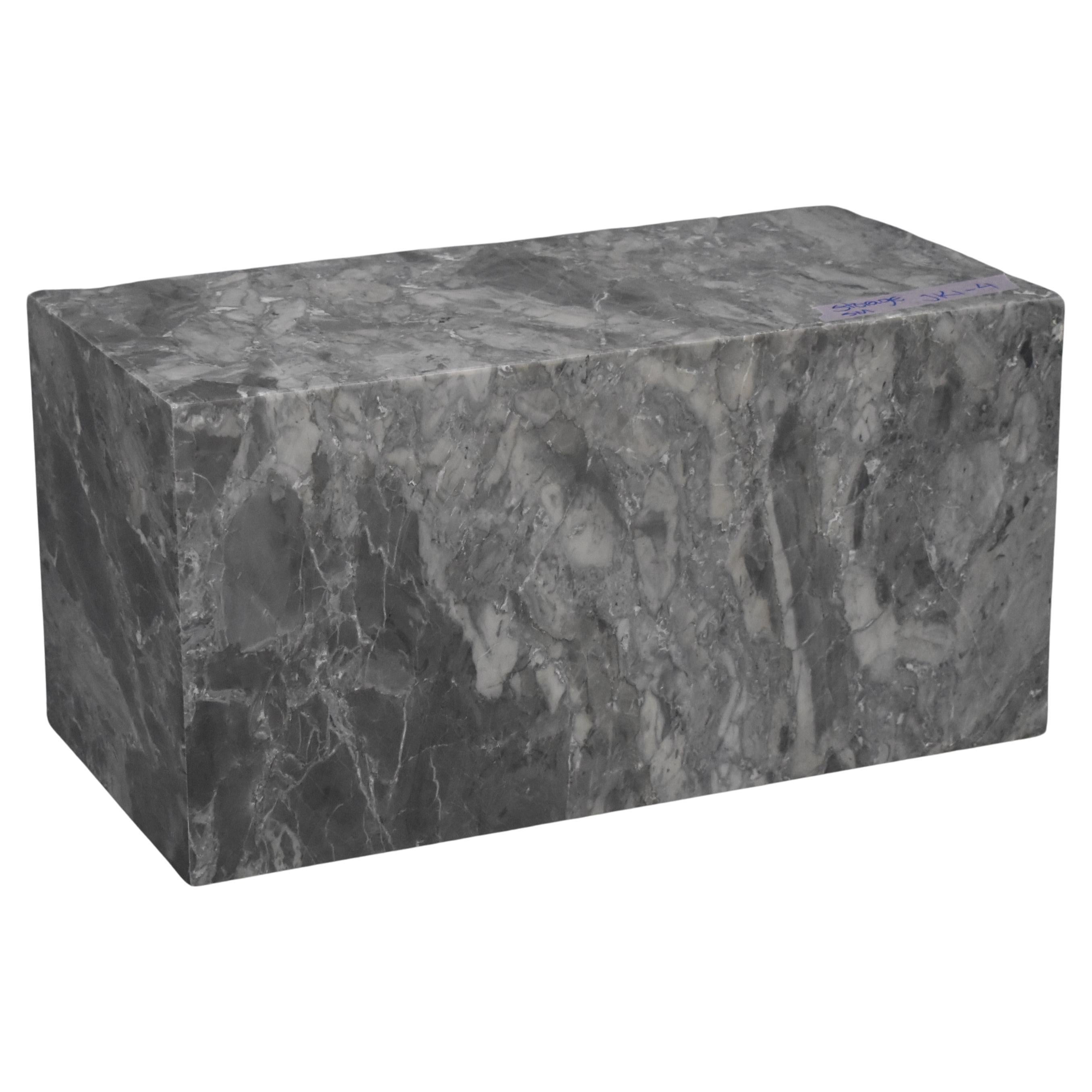 Polished Marble Coffee Table For Sale