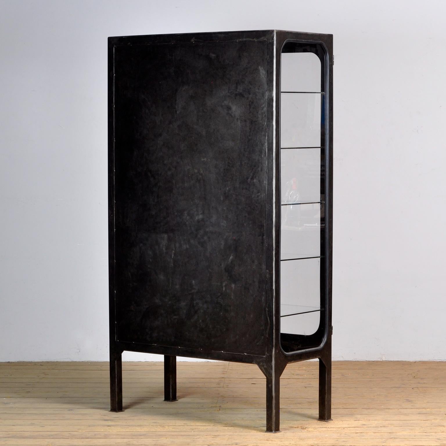 Polished Medical Cabinet, 1970’s 3