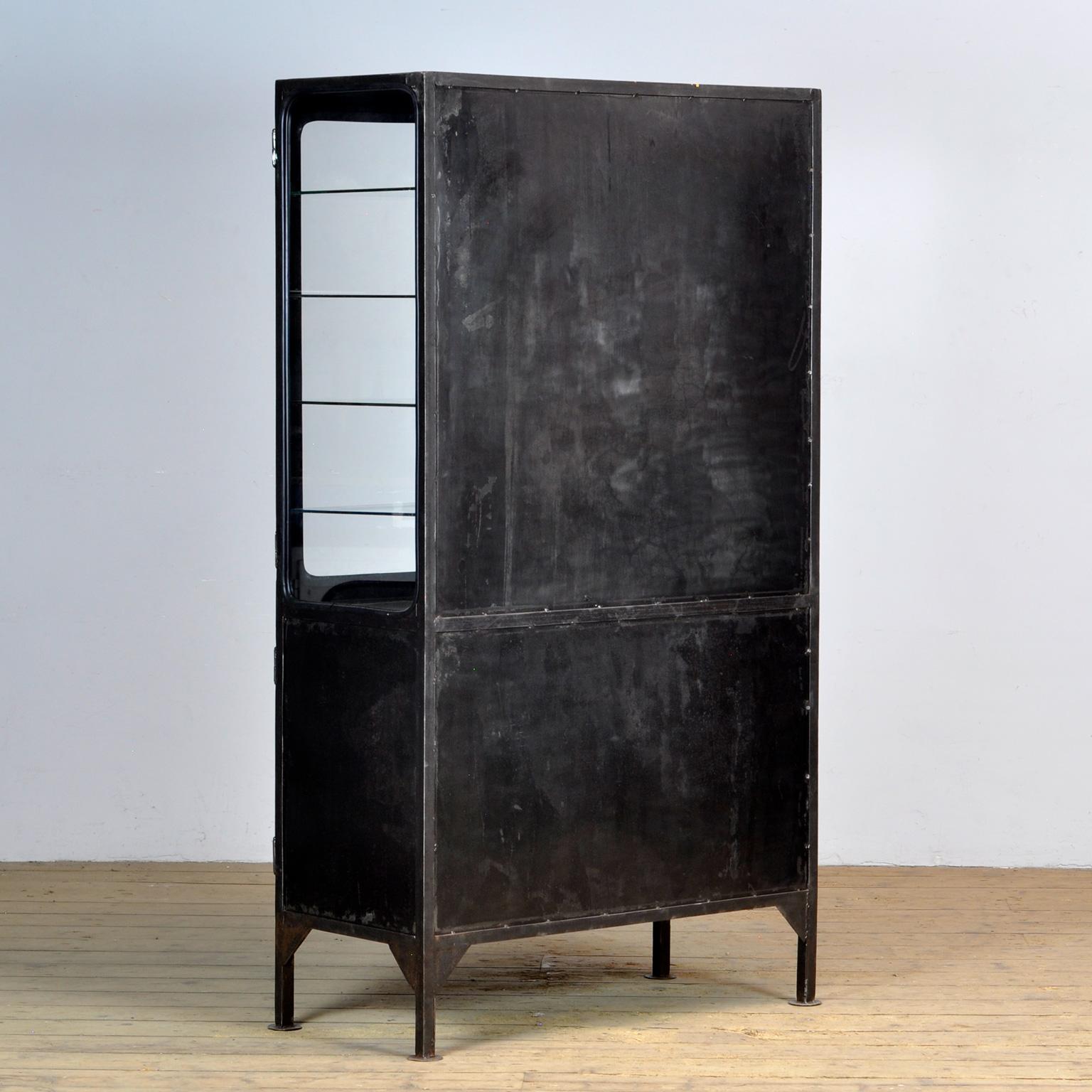 Polished Medical Cabinet, 1970’s 4
