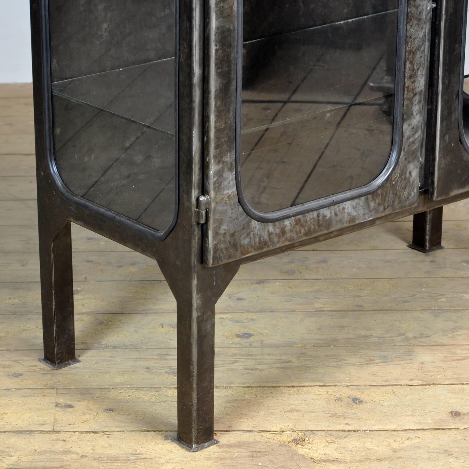 Glass Polished Medical Cabinet, 1970’s