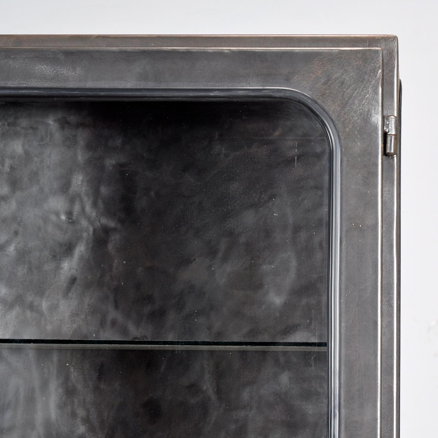 polished medical cabinet, 1970’s For Sale 2