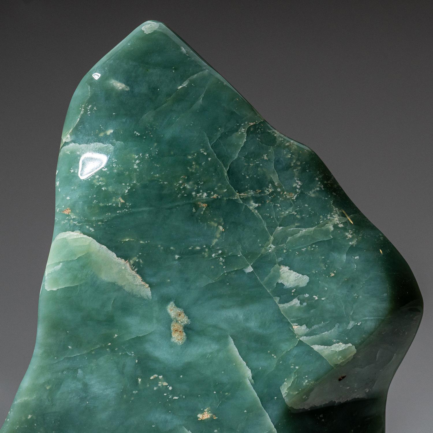 Contemporary Polished Nephrite Jade Freeform from Pakistan, '16 Lbs'
