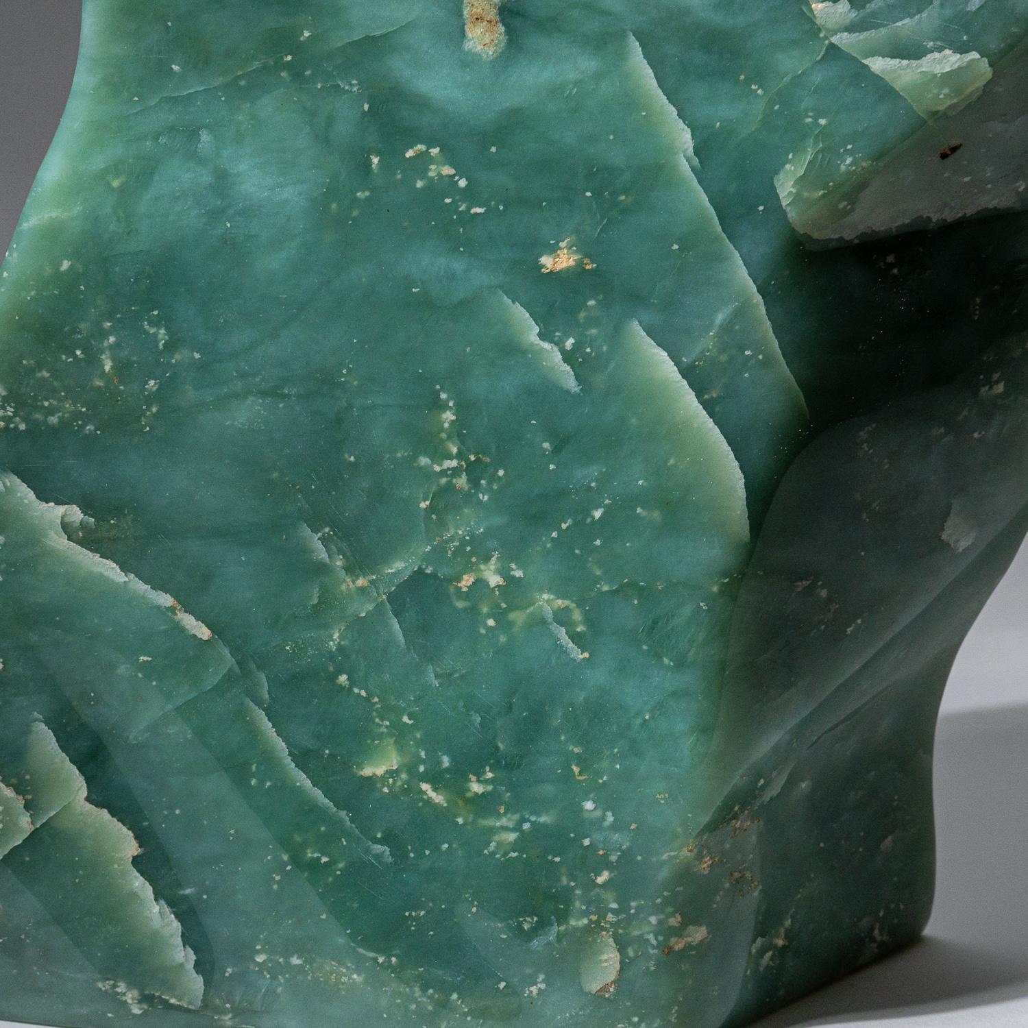 Polished Nephrite Jade Freeform from Pakistan, '16 Lbs' 1