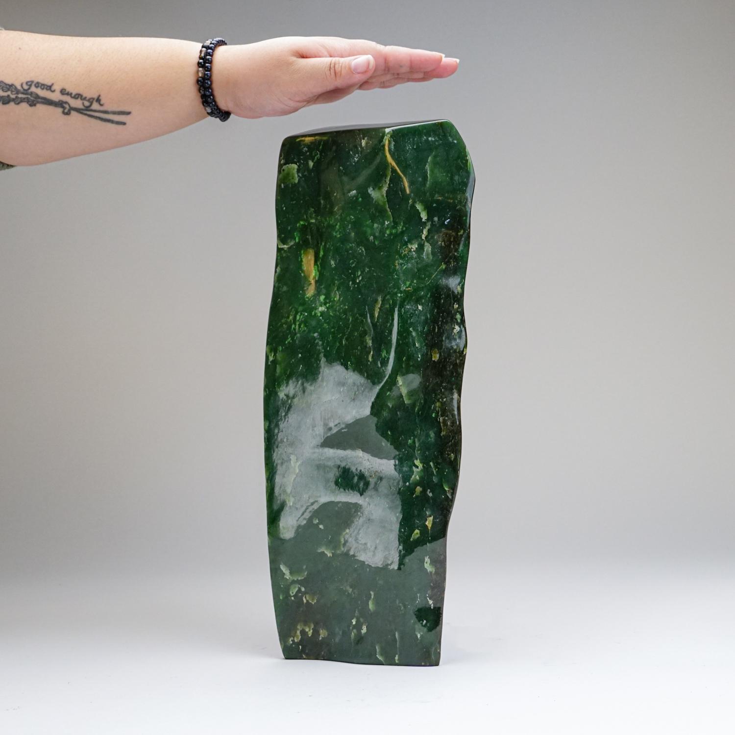 Contemporary Polished Nephrite Jade Freeform from Pakistan '20.8 Lbs'